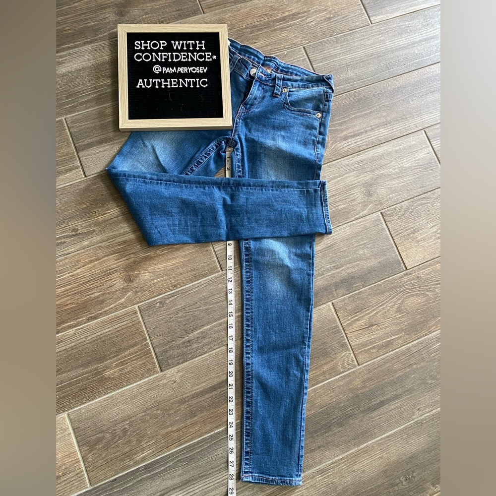 NWOT • True Religion Halle Mid Rise Super Skinny Jeans - Picture 9 of 14